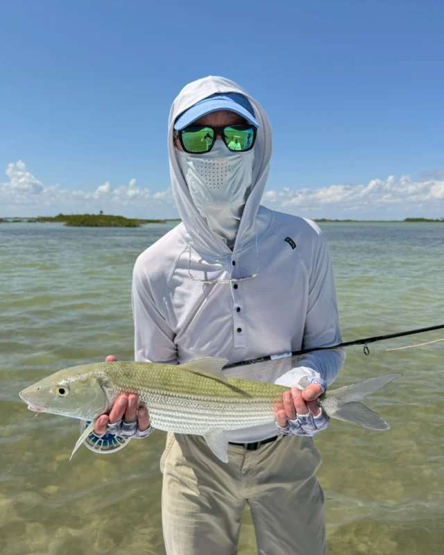 Up close, nothing to hide.

A clean bonefish over shallow green water, tight to the edge, eating a well-presented fly exactly how it should. No rush, no chaos—just the right shot, at the right time.

These flats don’t always give it away. You need to stay sharp, move well, and trust what you’re seeing. When it lines up like this, it feels simple. But it never really is.

One fish, one moment—but a lot going on behind it.

.
.
.
#NervousWaters #Bonefish #Bonefishing #FlatsFishing #FlyFishing #SaltwaterFlyFishing #SightFishing #FlyFishingAddicts #Fishing #FishingTrip#nervouswaters