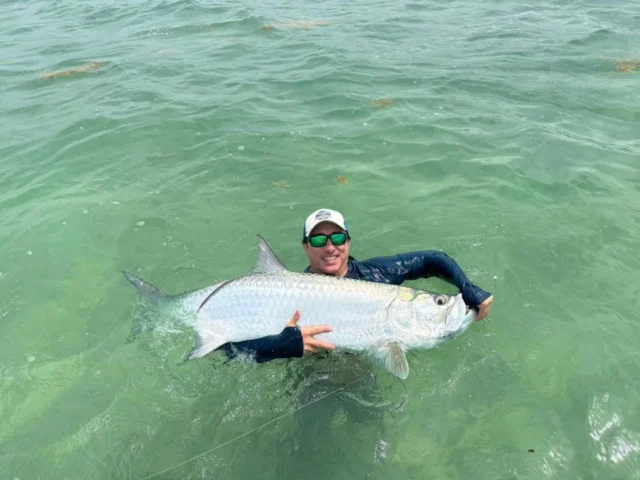 The permit game can turn into a tarpon fight without warning. Rod rigged, ready for the switch.
.
.
.
#NervousWaters #BehKayLodge #PermitFishing #FlyWaterTravel #SageExperiences